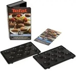 Tefal Snack Collection Mini-bisschplatten Schwarz Aluminium