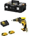 Dewalt Dcf 620 D2 Akku Trockenbauschrauber 18 V 30 Nm Brushless + 2x Akku 2,0...