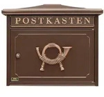Burg Wachter - Burg W&auml;chter 12830 Sylt 1883 K Briefkasten Stahlblech Kupfer