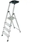 Krause - Secury Alu Stehleiter 4 - 6 Stufen Stufenleiter Multi-grip System Leiter