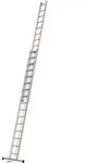 Seilzugleiter, Zweiteilig, 2x14 Sprossen, L&auml;nge Eingef. 4,11 M / Ausgef. 6,90 M -