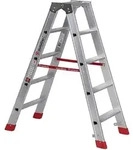 Euroline Premium 30577 Stufenstehleiter 2x5 Stufen