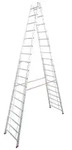 Krause - Aluminium-doppelleiter Stabilo 4,32 M Doppelstufenleiter