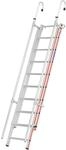 Einh&auml;nge-schiebeleiter, 2x9 Sprossen, L&auml;nge Eingef. 2,47 M / Ausgef. 3,72 M -...