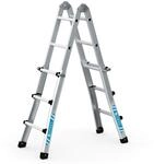 Teleskopleiter Variomax V 4x3sprossen L.3,1m Arbeits-h.2,75-3,85m Lm Zarges