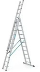 Geb&ouml;rdelte Mehrzweckleiter, 3-teilig Skymaster Dx 3 X 11 Sprossen (44841) Zarges