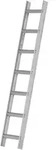 Hymer Dachauflegeleiter Aus Aluminium, Ral 8014 Sepiabraun Beschichtet, 10 Sprossen,