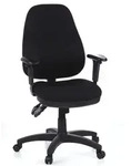 B&uuml;rostuhl / Drehstuhl Zenit Pro Stoff Schwarz Hjh Office