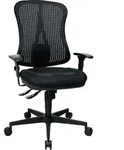 Topstar - B&uuml;rodrehstuhl Head Point Sy M.synchronmechanik Schwarz/schwarz 390-510mm
