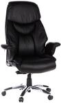 Luxus Chefsessel Prado Kunstleder Schwarz Hjh Office