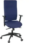 B&uuml;rostuhl / Drehstuhl Pro-tec 300 Stoff Dunkelblau Hjh Office