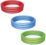 Runde Aufblasbare Schwimmbad 3 Ringe Ice Effect Bestway 51025