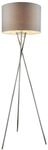 Stehlampe - Chrome - Gustav - Metall - &Oslash; 62cm - E27 - 24687 -