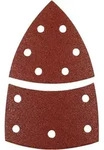Kwb - Satz Von 5 Schleifdreiecken Mit Spezialform 100 X 62 Mm - 93 Mm - Korn 120