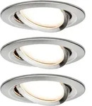Paulmann 93878 Coin Slim Led-einbauleuchte 3er Set Led Led Fest Eingebaut 18 W Eisen