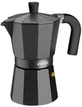 Monix M640012 Italienische Kaffeemaschine Schwarz 12 Tassen