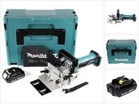 Makita Dpj 180 Y1j 18 V Li-ion Akku Nutfr&auml;se Im Makpac + 1 X 1,5 Ah Akku - Ohne