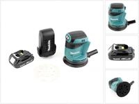 Makita Dbo 180 Y1 18 V Akku Exzenterschleifer + 1x Akku 1,5 Ah - Ohne Ladeger&auml;t