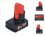 Milwaukee M12b6 12v / 6,0 Ah Li-ion Ersatzakku