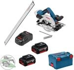 Bosch Akku-kreiss&auml;ge Gks 18v-57 G + 2x 5,0ah + Ladeger&auml;t Gal 1880 Cv + Fsn...