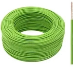 Lgy H05v 1x 0,50 Kabel Gr&uuml;n 2m