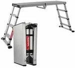 Doppelzugangsplattform Von 4 Stufen - Maximale Arbeitsh&ouml;he 2.88m. - Tel-61209