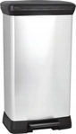 50l Curver Deco Bin Abfallbeh&auml;lter, Metallisiert