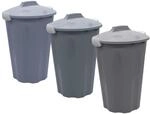Universal Maxitonne Aus Kunststoff - 40 Liter - Allzweck Tonne Mit Deckel Farblich