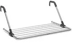 Brabantia - 105241 H&auml;ngende W&auml;scheleine, Edelstahl, Metall Grau, 68 X 44 X 3,5 Cm
