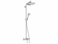 hansgrohe Croma Select S Showerpipe 280 1jet mit Wannenthermostat, chrom - 26792000