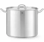 Hendi - Gem&uuml;setopf - Mit Deckel, Kitchen Line, 21l, ⌀320x(h)270mm