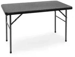 Relaxdays - Gartentisch Klappbar Bastian, Rechteckig H X B X T: 74 X 121,5 X 61,5 Cm,