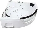 Home Deluxe - Whirlpool Badewanne Mit Lichttherapie Laguna L Mini - 135 X 135 Cm