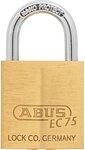 ► Abus Vorhangschloss 75/30 Verschiedenschlie&szlig;end Mit Wendeschl&uuml;ssel