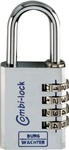 Burg-w&auml;chter Vorhangschloss Combi Lock 90 Cr, 30 Mm Sb