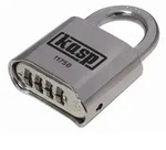 K11750d Vorh&auml;ngeschloss 50 Mm Silber Zahlenschloss - Kasp