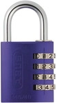 Abus - Zahlenschloss 145/40 Lila Lock-tag - 48811