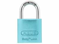 Abus - Vorhangschloss 645TI Baby Lock in hellblau in hellblau und rosa - hellblau