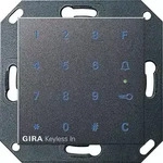 Gira Keyless In 260.528 Tastatur Mit Kapazitiver Touch-technologie Anthrazit Led Blau