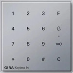 Gira Keyless In Codetastatur Gira Tx44 (wg Up) F Alu [260565], 2605 65