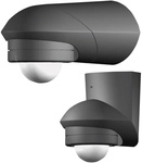 94535 Aufputz Pir-bewegungsmelder 360 &deg; Relais Schwarz Ip55 - Grothe