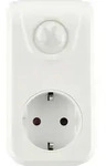 Unitec - Zwischenstecker Mit Bewegungsmelder Wei&szlig; Stecker & Kupplungen