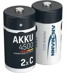 Akku C 4500mah Baby Nimh 1,2v &ndash; 1000x Wiederaufladbar (2 St&uuml;ck) - Ansmann