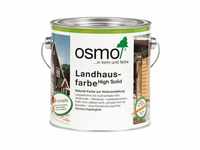 Keine Angabe - Osmo Landhausfarbe 2,5 Liter Mittelbraun (2606)