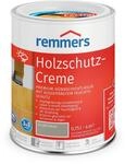 Holzschutz-creme 3in1 Silbergrau, 0,75 Liter, Tropffreie Holzlasur F&uuml;r Aussen,