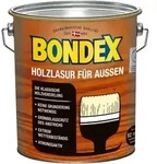 Holzlasur F&uuml;r Au&szlig;en 4 L Oregon Pine Lasur Holz Holzschutz Schutzlasur - Bondex