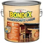Dauerschutz Lasur 2,5 L, Teak Holzlasur Schutzlasur Holzschutz Aussen - Bondex
