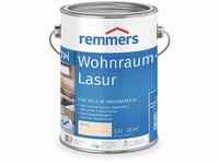 Remmers - Wohnraum-Lasur weiß, 2,5 Liter, Holzlasur innen, für Möbel, Böden,