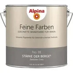 Feine Farbe No 01 2,5 L Zeitloses Grau St&auml;rke Der Berge Wandfarbe 30m2 - Alpina