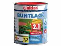 Wilckens - Buntlack 2in1, 750 ml seidenmatt, rw. RAL9010